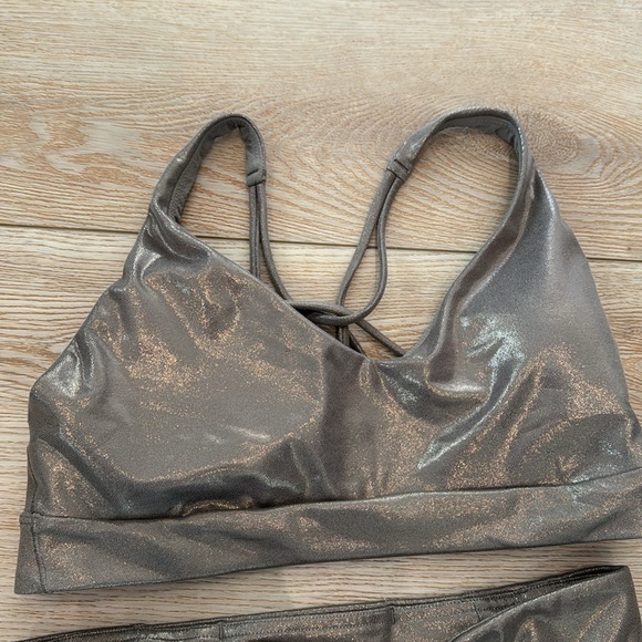 Athleta Pyrite Shine set. EUC. 2 PIECES! size Small. - Picture 4 of 7